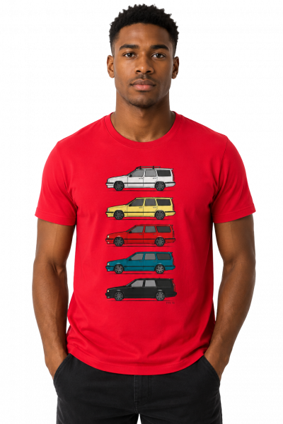 Volvo 850 T-shirt - RED