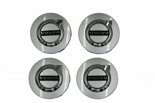 Hub Cap Kit Silver Volvo 31454233 - Genuine