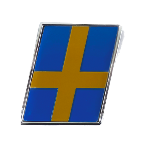 Swedish flag trunk sticker