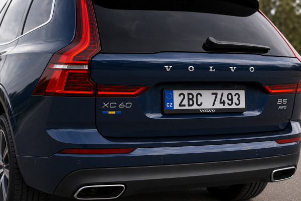 SWEDISH FLAG - 3D TRUNK EMBLEM