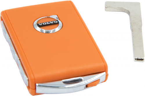 Volvo ignition key SPA/CMA - ORANGE