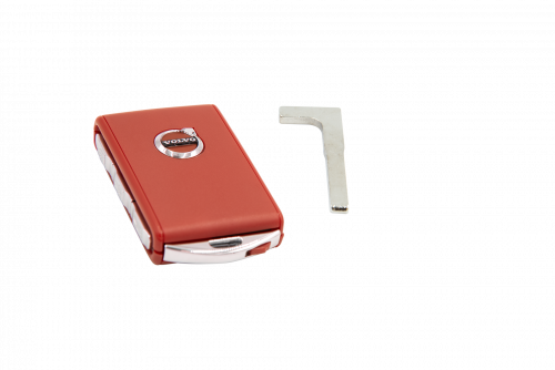 Volvo ignition key SPA/CMA - RED