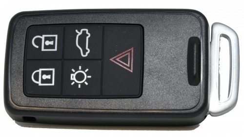Volvo P3 ignition key 5 button