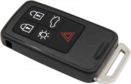 Volvo P3 ignition key 5 button