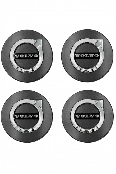 Hub Cap Kit Grey Volvo 31414935 - Genuine