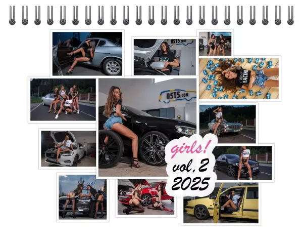 Kalendář D5T5 Racing Girls vol.2 2025