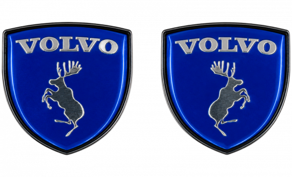 Znak / samolepka na auto - Prancing Moose - black