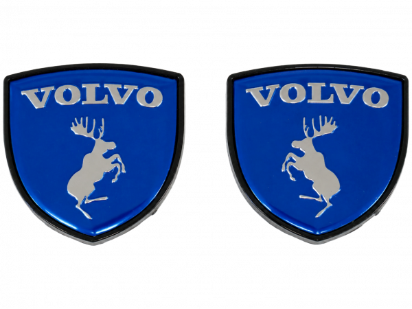Car emblem / sticker – Prancing Moose (black)