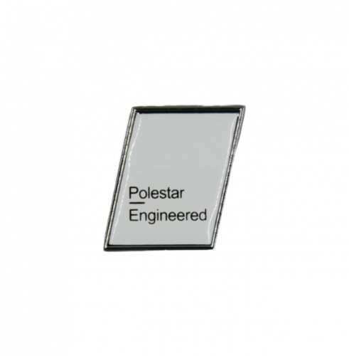 Polestar Engineered trunk sticker - white - silver