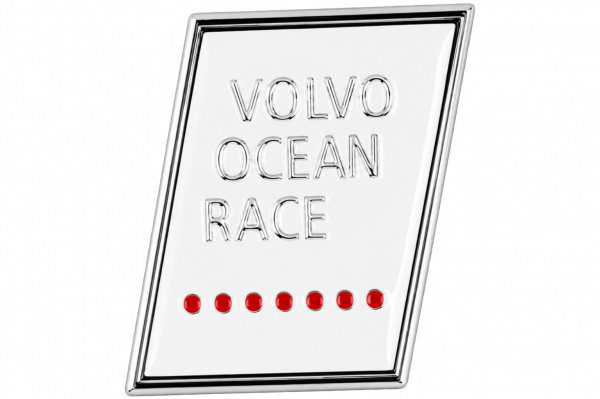 Volvo Ocean Race trunk sticker - white - silver