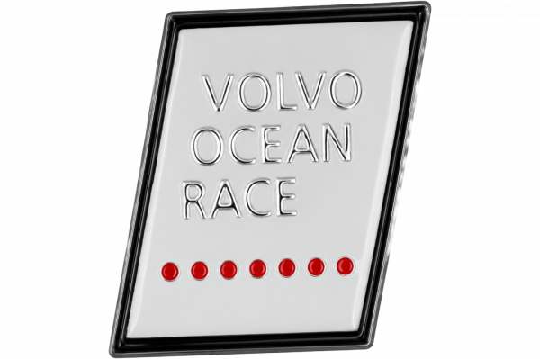 Volvo Ocean Race trunk sticker - white - black