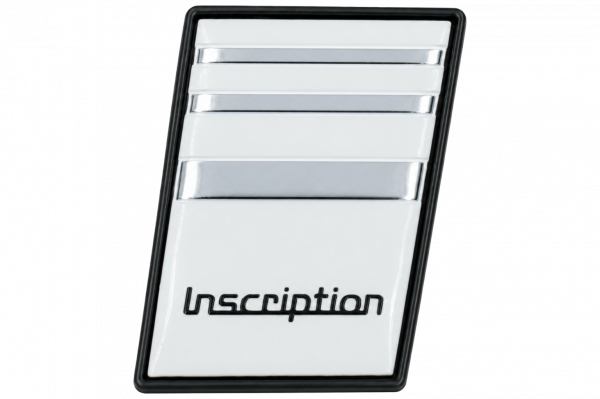 Inscription - trunk sticker - white - black