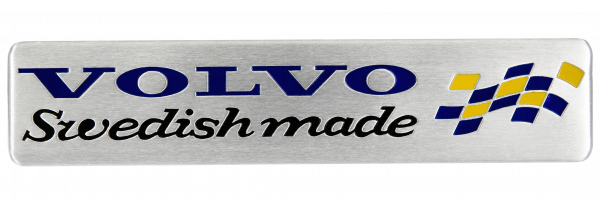 Volvo Swedish made sticker