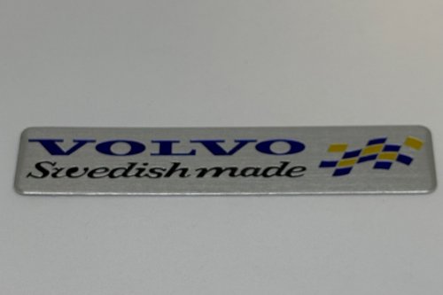 Volvo Swedish made sticker