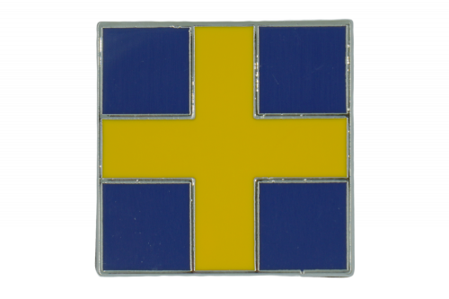 Znak / samolepka na auto - Swedish flag