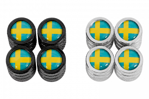 Aluminum valve caps - Slim version