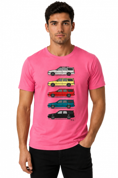 Volvo 850 T-shirt - PiNK